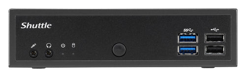 Shuttle XPС slim DH02U5 PC/workstation barebone Black i5-7200U BGA 1356 2.5 GHz