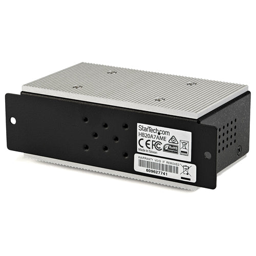 StarTech.com 7-Port USB 2.0 Hub - Metal Industrial USB-A Hub with ESD & 350W Surge Protection - Extended Operating Temp -40 to 185°F - Din Rail/Wall/Desk Mountable - USB Expander Hub