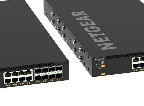 NETGEAR M4350-8X8F Managed L3 10G Ethernet (100/1000/10000) 1U Black