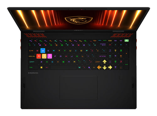 MSI Raider 18 HX AI A2XWJG-069US Intel Core Ultra 9 285HX Laptop 45.7 cm (18") UHD+ 64 GB DDR5-SDRAM 2 TB SSD NVIDIA GeForce RTX 5090 Wi-Fi 7 (802.11be) Windows 11 Pro Black