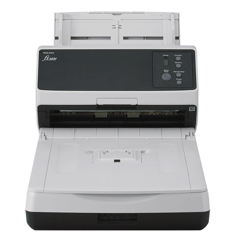 Ricoh FI-7480 W/ 5 YEAR EXCHANGE WARRANTY + 2 CONS KITS - DROP SHIP ADF + Manual feed scanner 600 x 600 DPI A4 Black, Grey