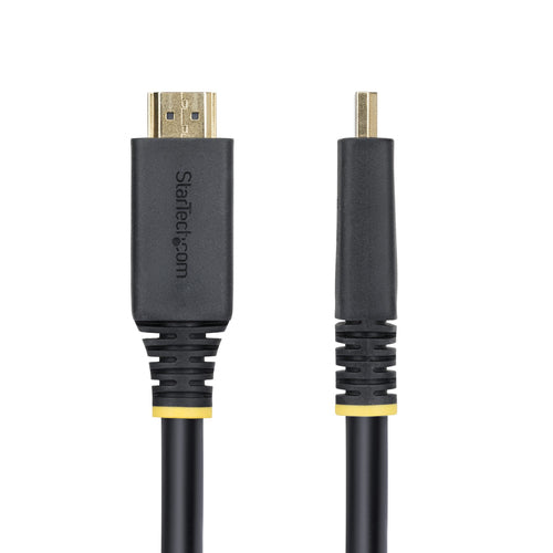 StarTech.com 35ft (10.6m) Active High Speed HDMI Cable, 4K 60Hz/1440p 144Hz, HDR10/HDCP 2.2/ARC, 18Gbps, UHD HDMI 2.0 Cord for TV/Monitor/Display, TPE Jacket