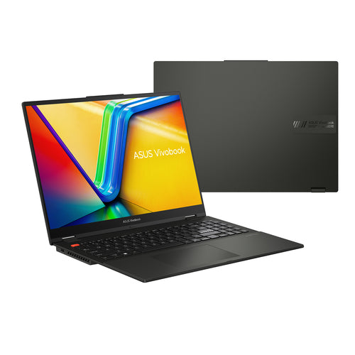 ASUS Vivobook S16 Flip TP3604VA-EB94T Intel® Core™ i9 i9-13900H Hybrid (2-in-1) 40.6 cm (16") Touchscreen WUXGA 16 GB DDR4-SDRAM 1 TB SSD Wi-Fi 6E (802.11ax) Windows 11 Home Black