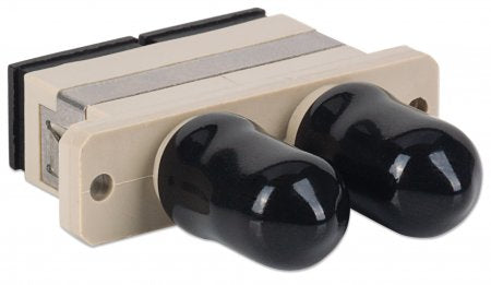 Intellinet 760720 fibre optic adapter SC/ST Beige