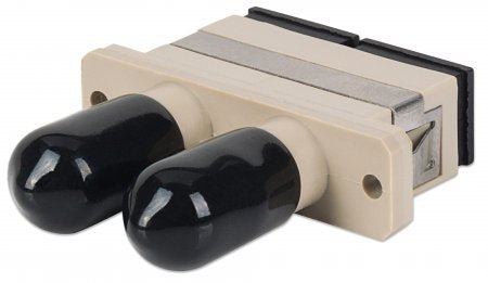 Intellinet 760720 fibre optic adapter SC/ST Beige