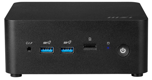 MSI Cubi NUC 13MQG-225US Intel® Core™ i5 i5-1345U 32 GB DDR5-SDRAM 1 TB SSD Windows 11 Pro Mini PC Black