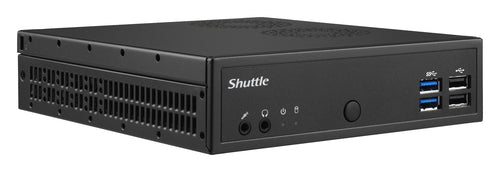 Shuttle XPС slim DH02U5 PC/workstation barebone Black i5-7200U BGA 1356 2.5 GHz