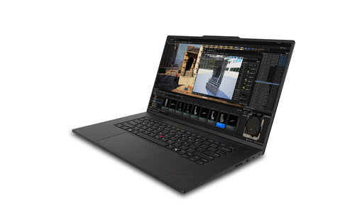 Lenovo ThinkPad P1 Gen 7 Intel Core Ultra 7 155H Mobile workstation 40.6 cm (16") WUXGA 32 GB LPDDR5x-SDRAM 512 GB SSD NVIDIA RTX 1000 Ada Wi-Fi 7 (802.11be) Windows 11 Pro Black