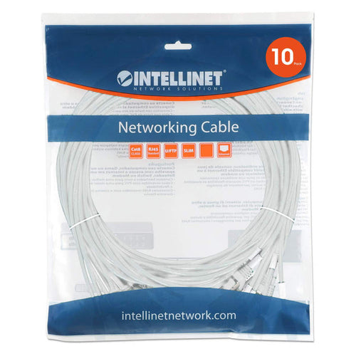 Intellinet 744881 networking cable White 1 m Cat8.1 U/FTP (STP)