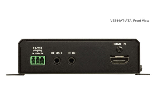 ATEN VE814AT AV extender AV transmitter Black