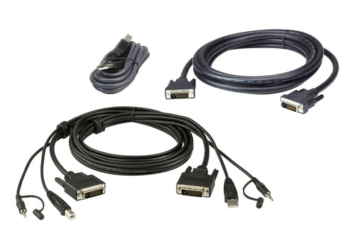 ATEN DVI-D Dual Link Dual Display Secure KVM; 1,8M USB DVI-D Dual Link Dual Display