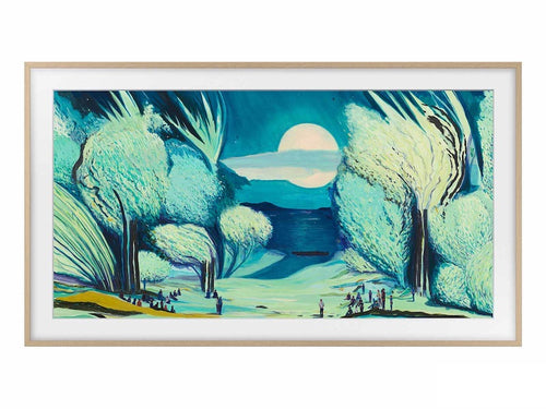 Samsung 32" The Frame Customizable Bezel - Modern Teak