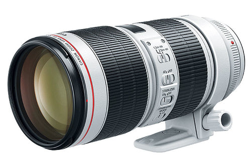 Canon EF 70-200mm f/2.8L IS III USM SLR Telephoto zoom lens Black, White