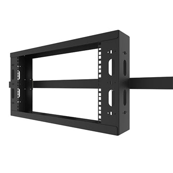 Legrand QSOHR-4RU-B rack accessory Cable management panel