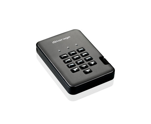 iStorage diskAshur PRO² SSD 512GB | Secure Portable Solid State Drive |FIPS 140-2 Level 2, NCSC CPA, NLNCSA BSPA & NATO Restricted | AES-XTS 256-bit Hardware Encryption | PIN protected | OS & Platform Independent |GDPR, TAA Compliant|Brute force hack