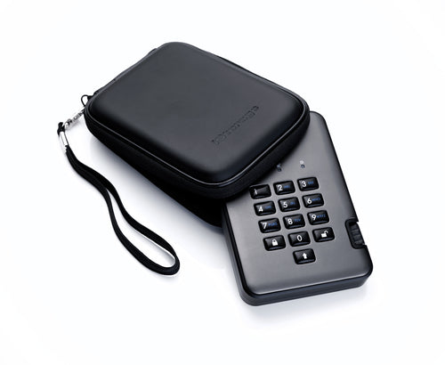 iStorage diskAshur PRO² SSD 1TB | Secure Portable Solid State Drive |FIPS 140-2 Level 2, NCSC CPA, NLNCSA BSPA & NATO Restricted | AES-XTS 256-bit Hardware Encryption | PIN protected | OS & Platform Independent |GDPR, TAA Compliant|Brute force hack