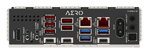 GIGABYTE X870E AERO X3D DARK WOOD Motherboard - Supports AMD Ryzen 9000 CPUs, 16+2+2 Phases Digital VRM, up to 9000Hz DDR5 (OC), 2xPCIe 5.0 + 2xPCIe 4.0, Wi-Fi 7, 5GbE LAN, USB 4