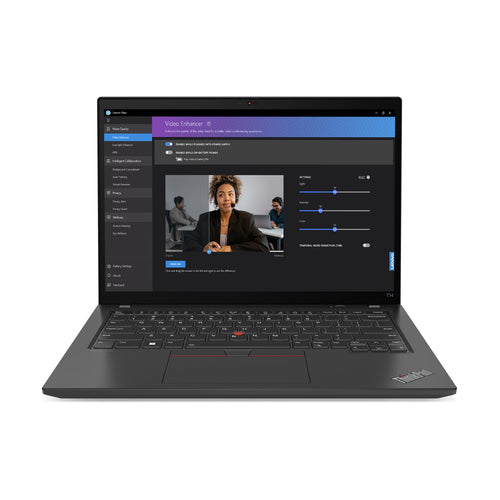 Lenovo ThinkPad T14 Gen 4 (Intel) Intel® Core™ i5 i5-1345U Laptop 35.6 cm (14") Touchscreen WUXGA 16 GB DDR5-SDRAM 512 GB SSD Wi-Fi 6E (802.11ax) Windows 11 Pro US English Black