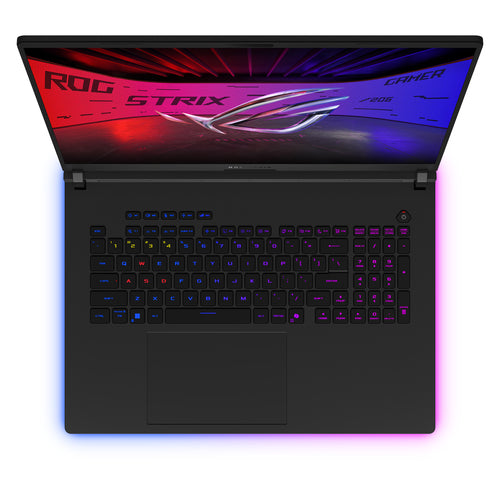 ASUS ROG Strix SCAR 18 G835LW-XS97 Intel Core Ultra 9 275HX Laptop 45.7 cm (18") WQXGA 32 GB DDR5-SDRAM 2 TB SSD NVIDIA GeForce RTX 5080 Wi-Fi 7 (802.11be) Windows 11 Pro Black