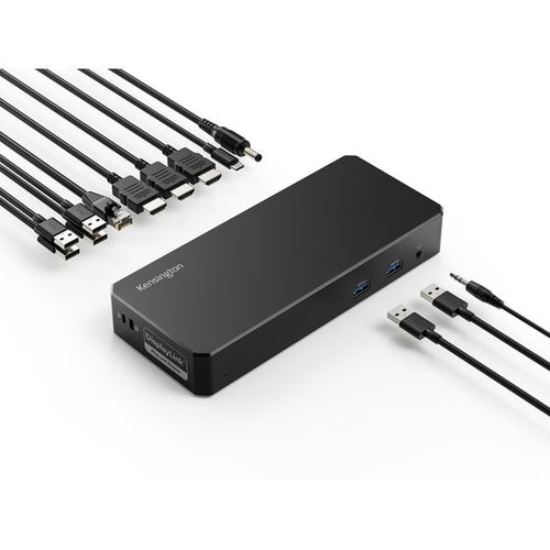 Kensington SD4760P USB-C® Triple Display Docking Station - 100W PD - HDMI - Windows/macOS/Chrome