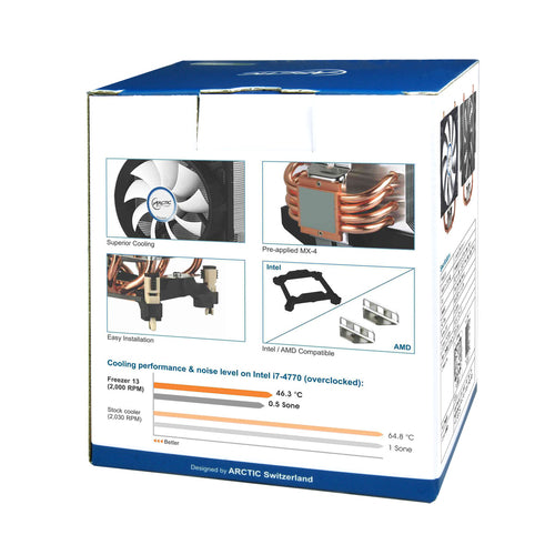 ARCTIC Freezer 13 - Multi-Compatible Tower CPU Cooler