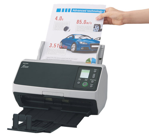 Ricoh FI-8170 ADF + Manual feed scanner 600 x 600 DPI A4 Black, Grey