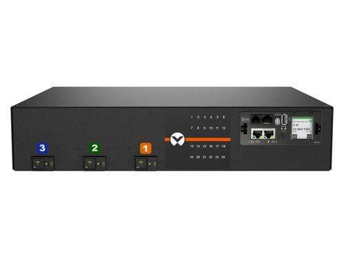 Vertiv Geist MNR5MDR6-24CF18-3TL21A0H10-S power distribution unit (PDU) 24 AC outlet(s) 0U Black
