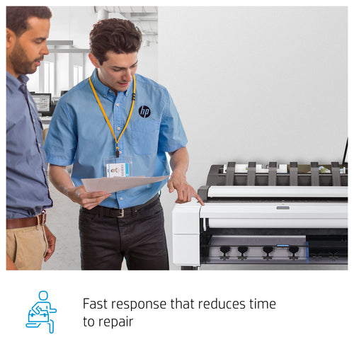 HP 3 year Next Business Day Hardware Support for DJ T210-24 D and L-series (2 year wty printer)