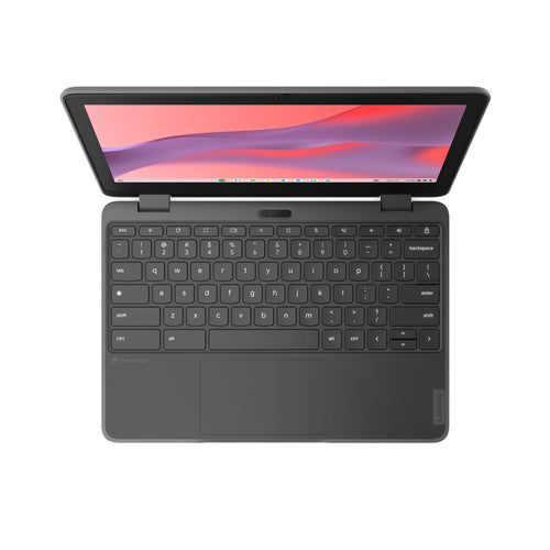 Lenovo 300e Yoga Chromebook Gen 4 MediaTek Kompanio 520 29.5 cm (11.6") Touchscreen HD 4 GB LPDDR4x-SDRAM 32 GB eMMC Wi-Fi 6 (802.11ax) ChromeOS English Grey
