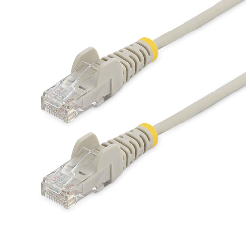 StarTech.com 6 in. CAT6 Ethernet Cable - Slim - Snagless RJ45 Connectors - Gray