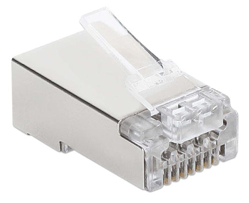 Intellinet 791366 wire connector RJ-45 Silver, Transparent