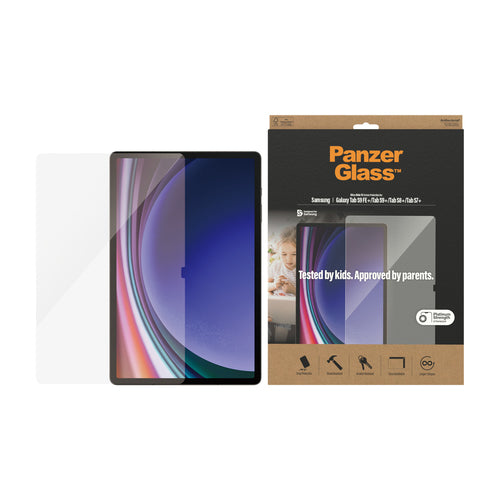 PanzerGlass ® Screen Protector Samsung Galaxy Tab S9+ | S9+ FE | S8+ | S7+ | Ultra-Wide Fit Clear screen protector 1 pc(s)