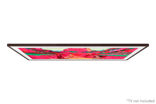 Samsung 75” Customisable Frame White Bezel (2025) - Brown