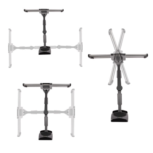 StarTech.com Articulating TV Wall Mount, VESA Wall Mount, Supports 26 to 65 inch/99lb/Flat/Curved TVs, Retractable Low Profile Wall Mount TV Bracket, Adjustable Corner TV Wall Mount