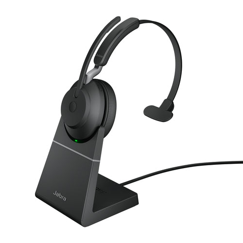 Jabra Evolve2 65 - Link390a UC Mono Stand Black NA