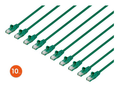 Intellinet 744218 networking cable Green 1 m Cat6 U/UTP (UTP)