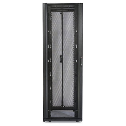 APC NetShelter SX, Server Rack Enclosure, 45U, Shock Packaging, 2000 lbs, Black, 2124H x 750W x 1070D mm