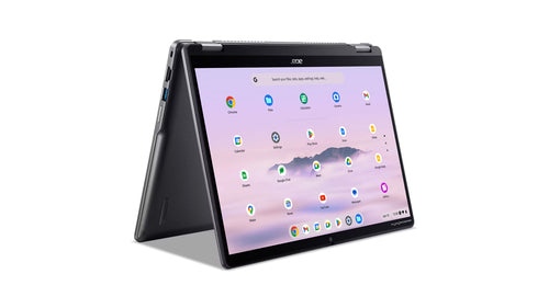 Acer Chromebook CPE594-1N-57ZJ Intel Core 5 120U 35.6 cm (14") Touchscreen Full HD 16 GB LPDDR5x-SDRAM 256 GB SSD Wi-Fi 6E (802.11ax) ChromeOS US English Metallic