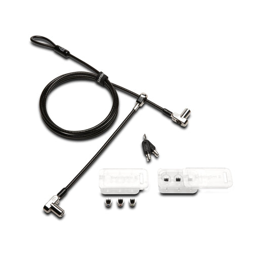 Kensington Universal 3-in-1 Keyed Cable Lock with Twin Lockheads