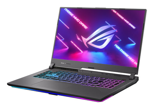 ASUS ROG Strix G17 G713PU-RS94 AMD Ryzen™ 9 7940HX Laptop 43.9 cm (17.3") Full HD 16 GB DDR5-SDRAM 1 TB SSD NVIDIA GeForce RTX 4050 Wi-Fi 6E (802.11ax) Windows 11 Home Black, Grey