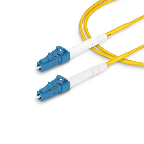 StarTech.com 3m (9.8ft) LC to LC (UPC) OS2 Single Mode Simplex Fiber Optic Cable, 9/125µm, 40G/100G, Bend Insensitive, Low Insertion Loss - LSZH Fiber Jumper Cord