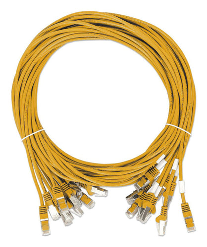 Intellinet 745475 networking cable Yellow 1.5 m Cat8.1 U/FTP (STP)