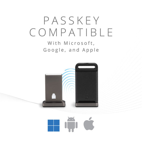 Kensington VeriMark Guard 2.1 USB-A Fingerprint Security Key -FIDO2, WebAuthn/CTAP2.1, FIDO U2F-Cross Platform