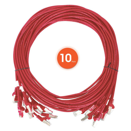 Intellinet 744843 networking cable Red 2 m Cat6 U/UTP (UTP)