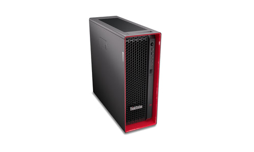 Lenovo ThinkStation P5 Intel Xeon W w5-2445 32 GB DDR5-SDRAM 1 TB SSD NVIDIA RTX A5500 Windows 11 Pro for Workstations Tower Workstation Black, Red