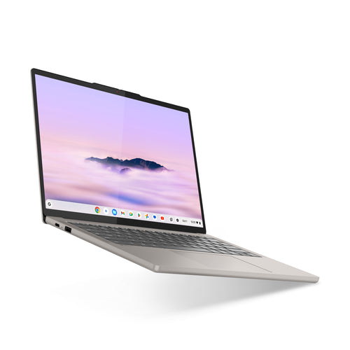 Lenovo Chrome 14M9610 MediaTek Kompanio Kompanio Ultra 910 Chromebook 35.6 cm (14") Touchscreen WUXGA 16 GB LPDDR5x-SDRAM 256 GB UFS Wi-Fi 7 (802.11be) ChromeOS English Seashell (colour)