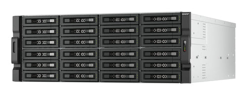QNAP TL-R2400PES-RP storage drive enclosure HDD/SSD enclosure Black, Grey 2.5/3.5"