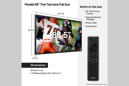 Samsung The Terrace 85 Inch Class