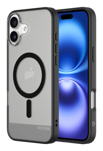 Incase INPH190403-BLK mobile phone case 17 cm (6.7") Cover Black, Translucent