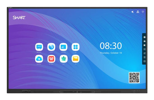 SMART Technologies GX (V3) interactive whiteboard 165.1 cm (65") 3840 x 2160 pixels Touchscreen Silver USB / Bluetooth